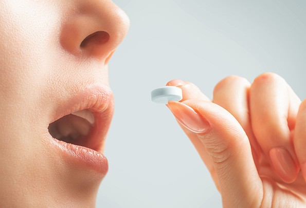 Antibiotic treatment is available in pill form