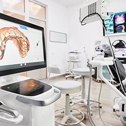  digital impressions system at a dental office