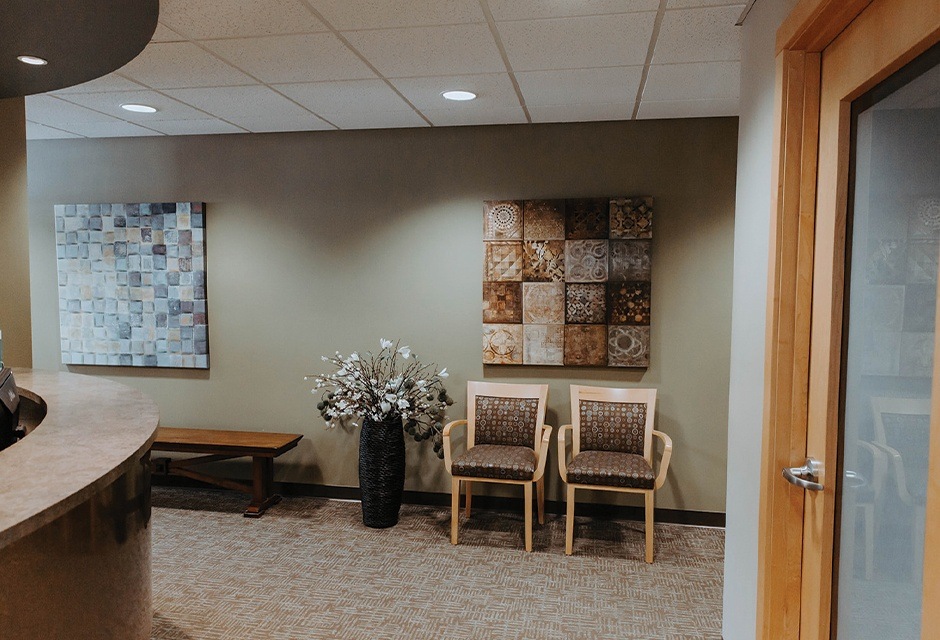 Dental waiting area